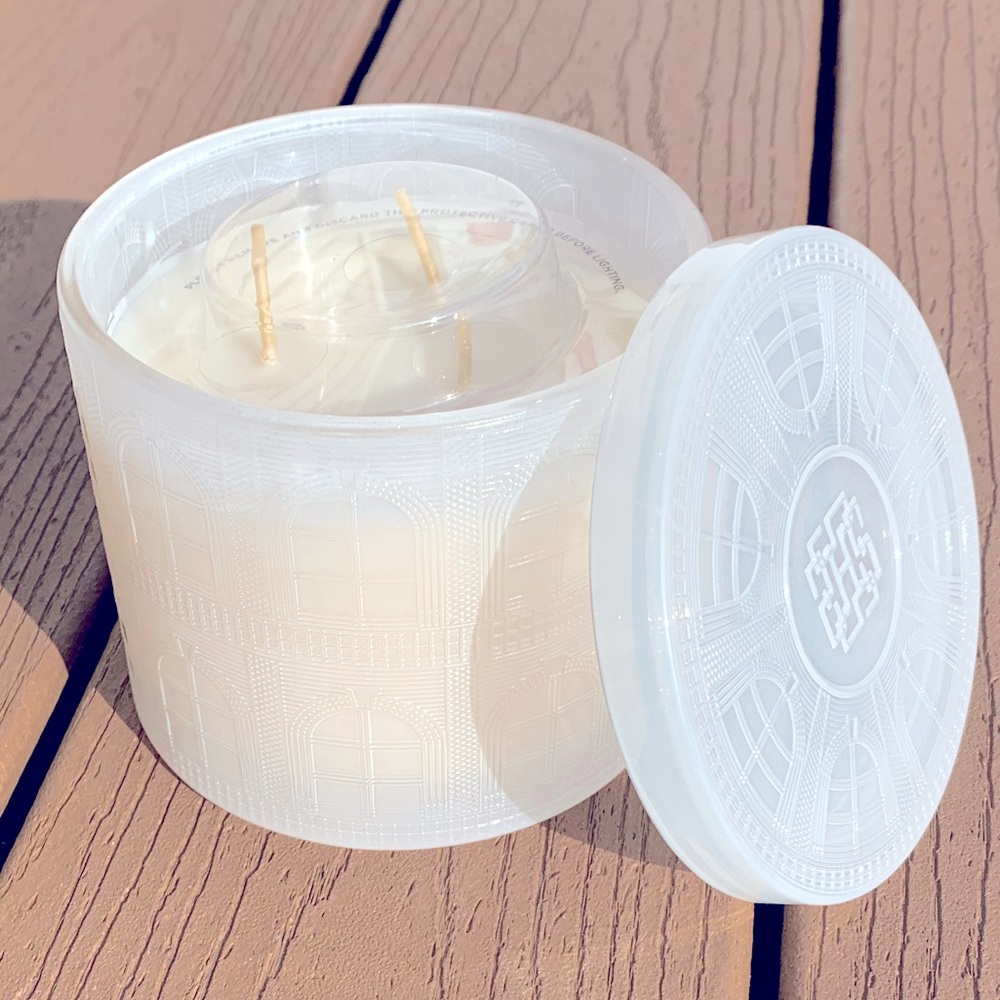 🆕 “ICED BUTTERCREAM” HARRY SLATKIN HOMEWORX 3 WICK, 14oz CANDLE —NWT!!!